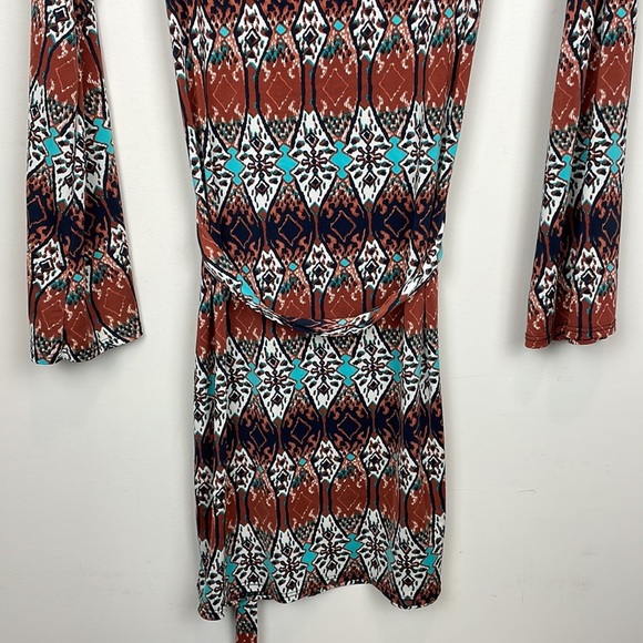 S-Twelve || Dress with a Tie Belt; Lots of Stretch; Size L - Picture 8 of 11